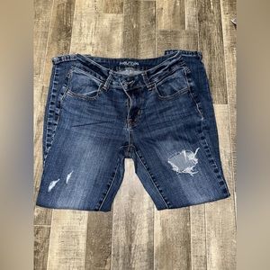 Maurices mid-rise skinny jeans - size XS X-short